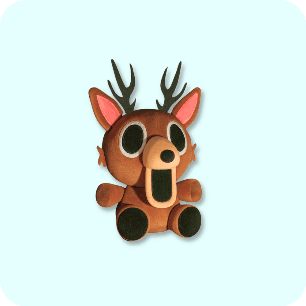 The Deer Plush Cute Version The Deer Plush Cute Version